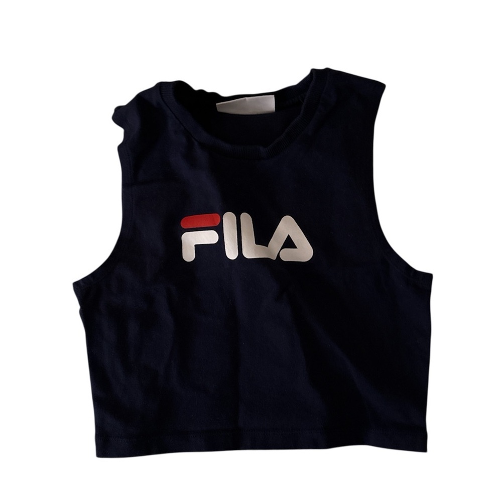 NWOT, Fila Women’s Tank top, Blue, White, and Red, S, D52